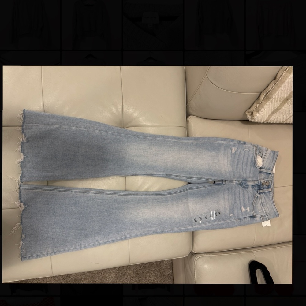 Flying Monkey High Rise Flare Stretch Jeans (NWT)